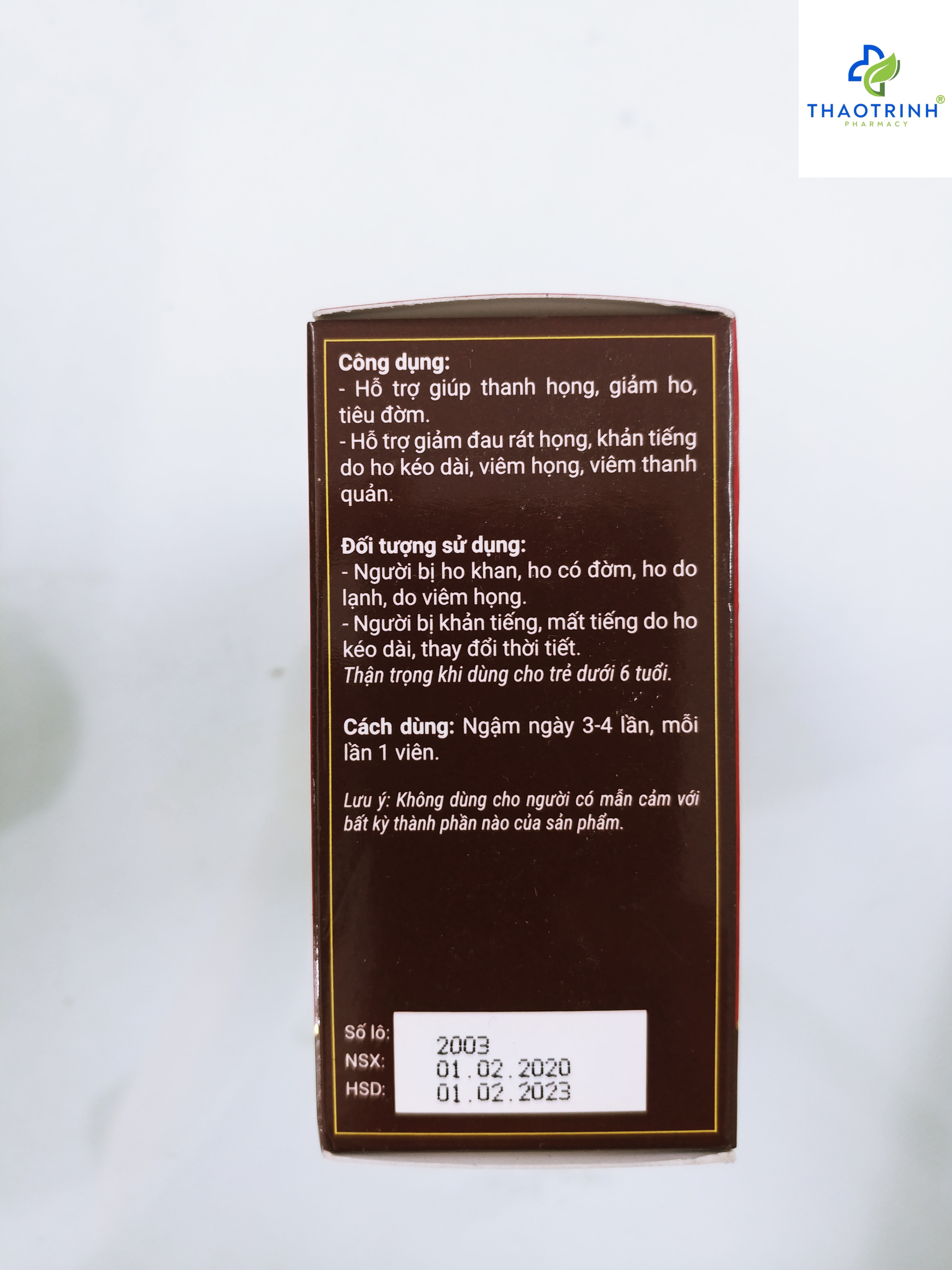 Viên ngậm An Thanh (Hộp 40 viên)