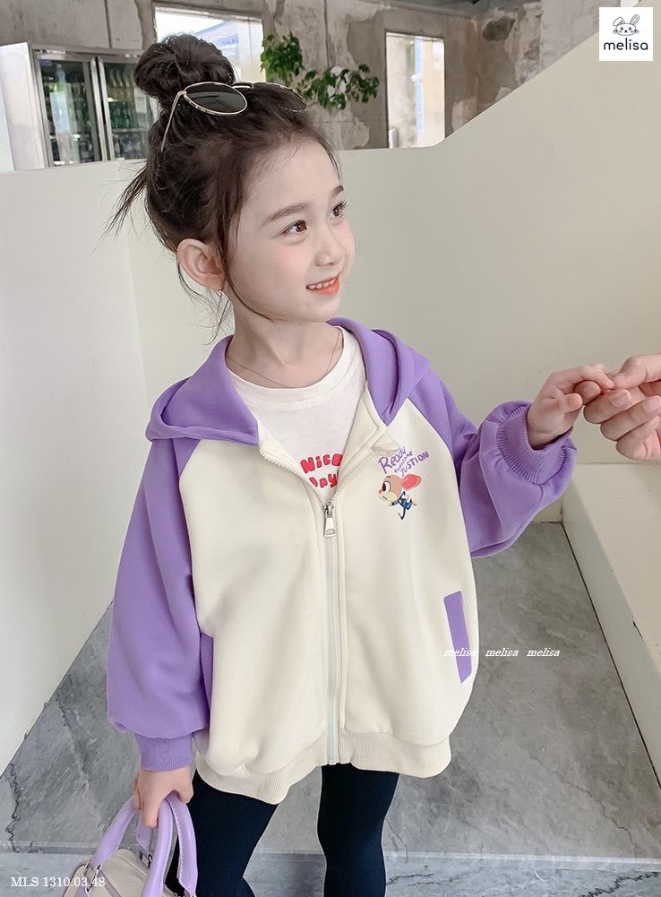 [NEW ARRIVAL] SÉT ÁO KHOÁC BÉ GÁI IN HÌNH CHÚ GẤU