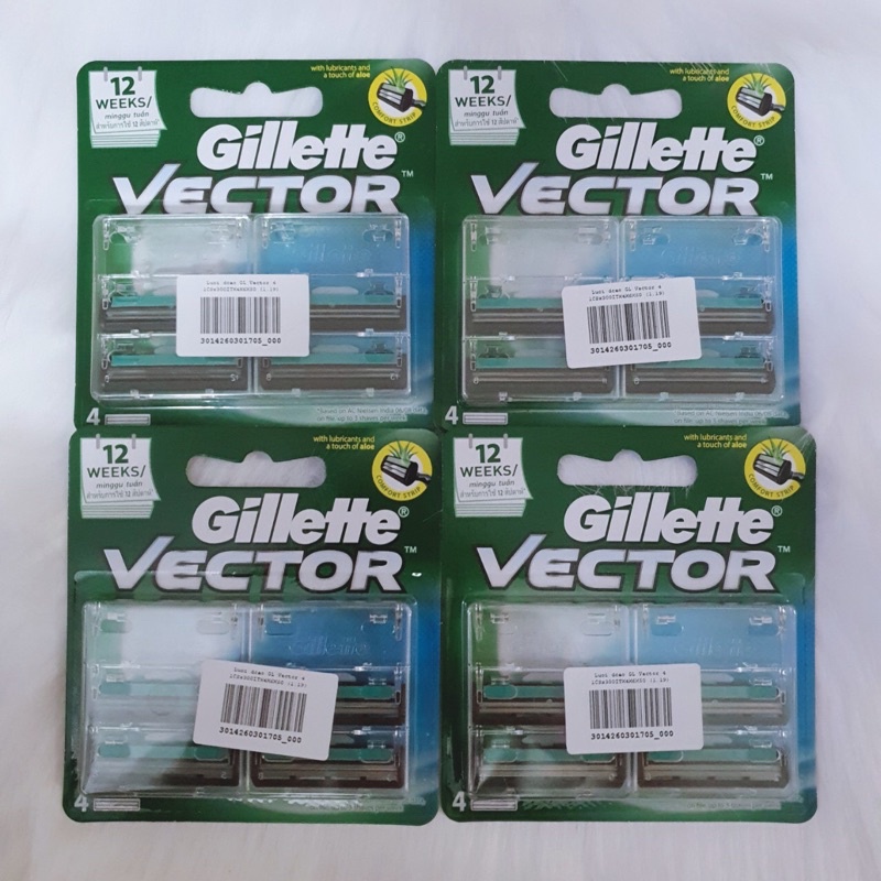 Lưỡi dao cạo râu Gillette Vector