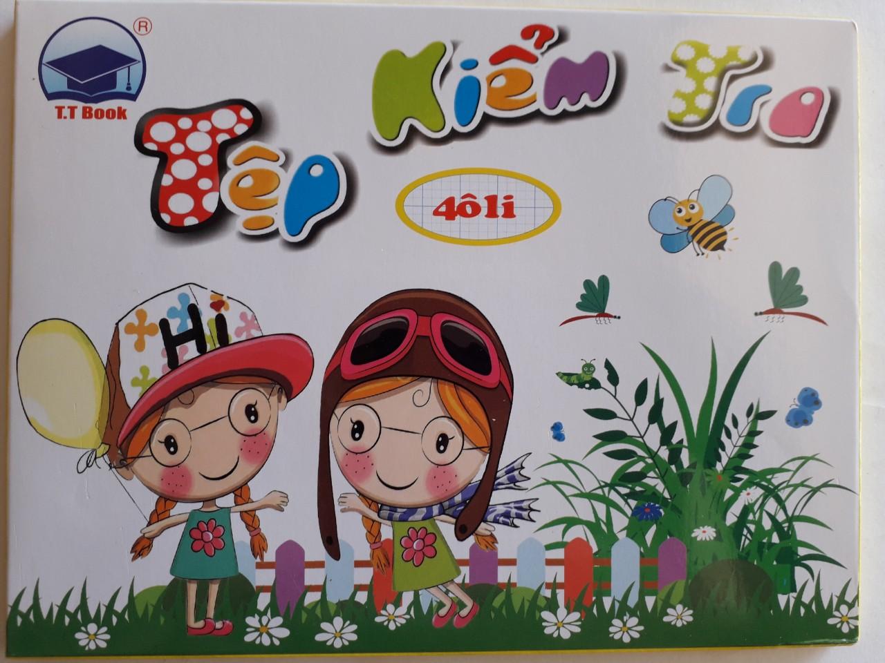 Combo 2 Xấp giấy kiểm tra 5 ô ly