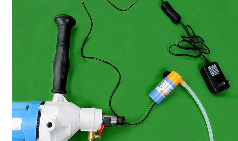 Bơm nước mini 12v cho máy cắt tường cho bể cá-tiện lợi