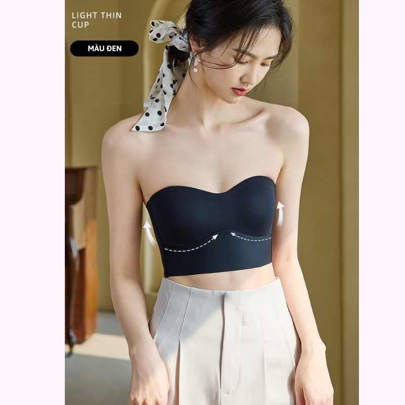 Áo bra đúc su lụa siêu mềm mịn BR06 HANNAH SECRET