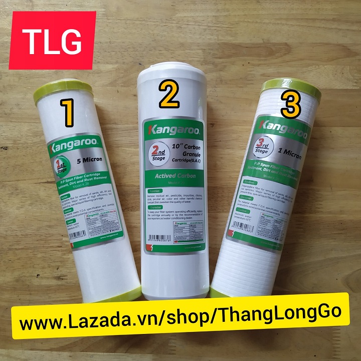 Lõi lọc nước Kangaroo số 1 2 3