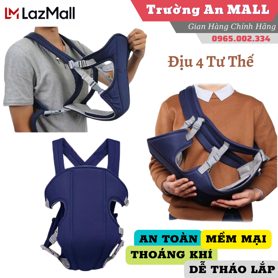 Địu em bé, địu 4 tư thế, địu ngồi cho bé, địu vải, đai em bé, Địu em bé 4 tư thế hàng việt nam chất lượng cao vải dày chắc chắn mút êm an toàn tuyệt đối, chất liệu mềm mại, an toàn, thoáng khí, dễ tháo lắp và vệ sinh