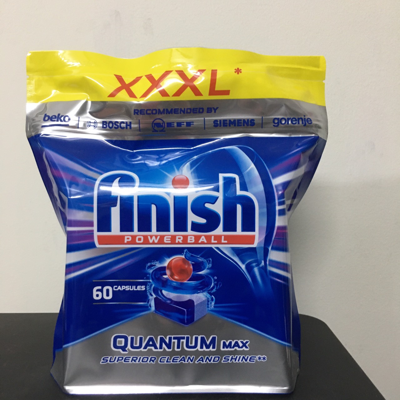 Viên rửa chén Finish Quantum 64 Viên , 60 viên