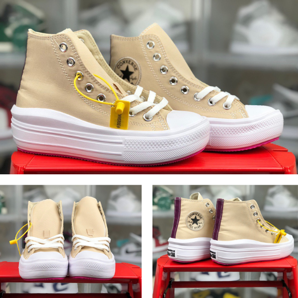 HOT DEAL - Giày Nữ Converse Chuck Taylor All Star Move Vàng