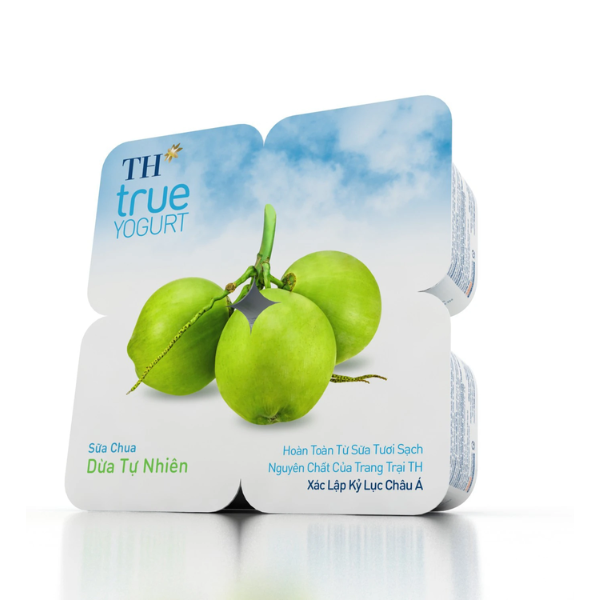 [Siêu thị WinMart] - Sữa chua ăn THTRUE milk dừa hộp 100g