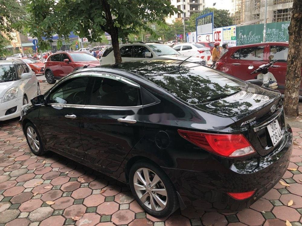 Bộ vè che mưa đen xe Hyundai Accent 2012-2016