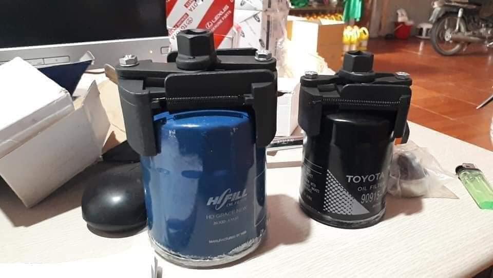 Vam tháo cốc lọc dầu, nhớt 80-105mm