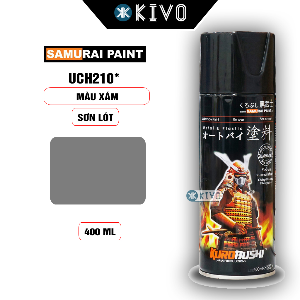 Primed Samurai/bosny rustless spaceless fire anti-cracking-painting samurai plastic liner 2K, foundation underwear-car spray paint machine Oto Kivo