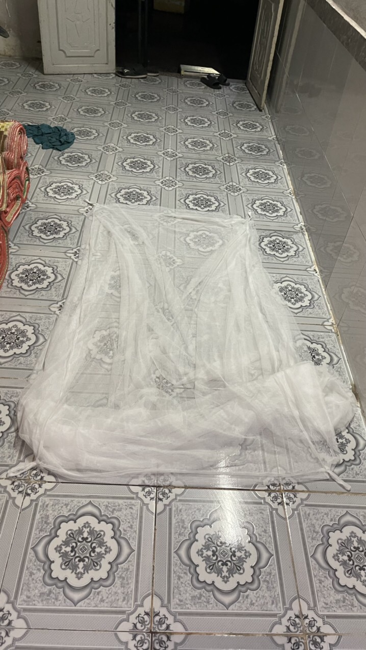 Mùng vải tuyn màu trắng 1m x 2m ( 1 cái )