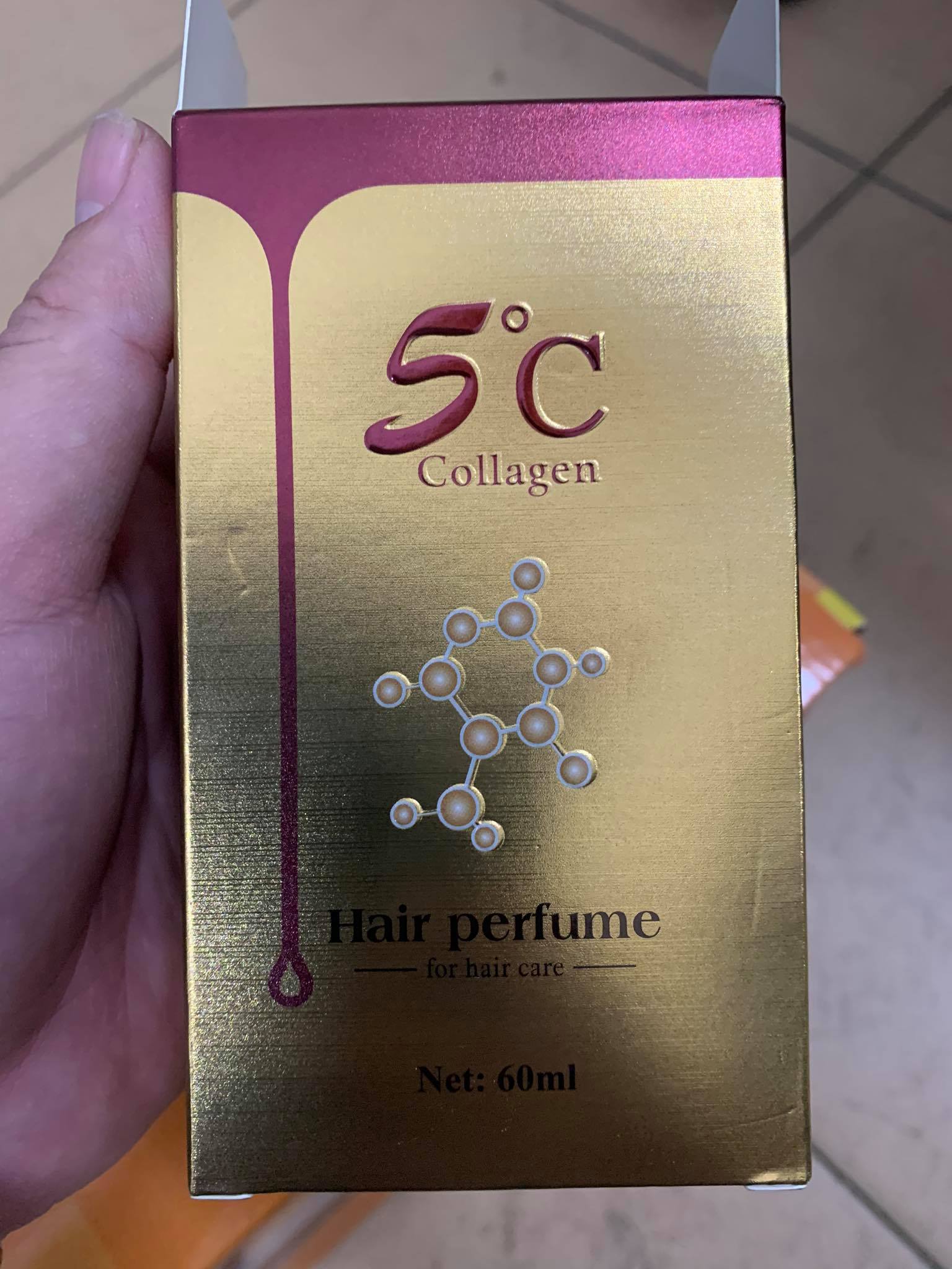 Tinh dầu dưỡng tóc collagen 5C 60ml