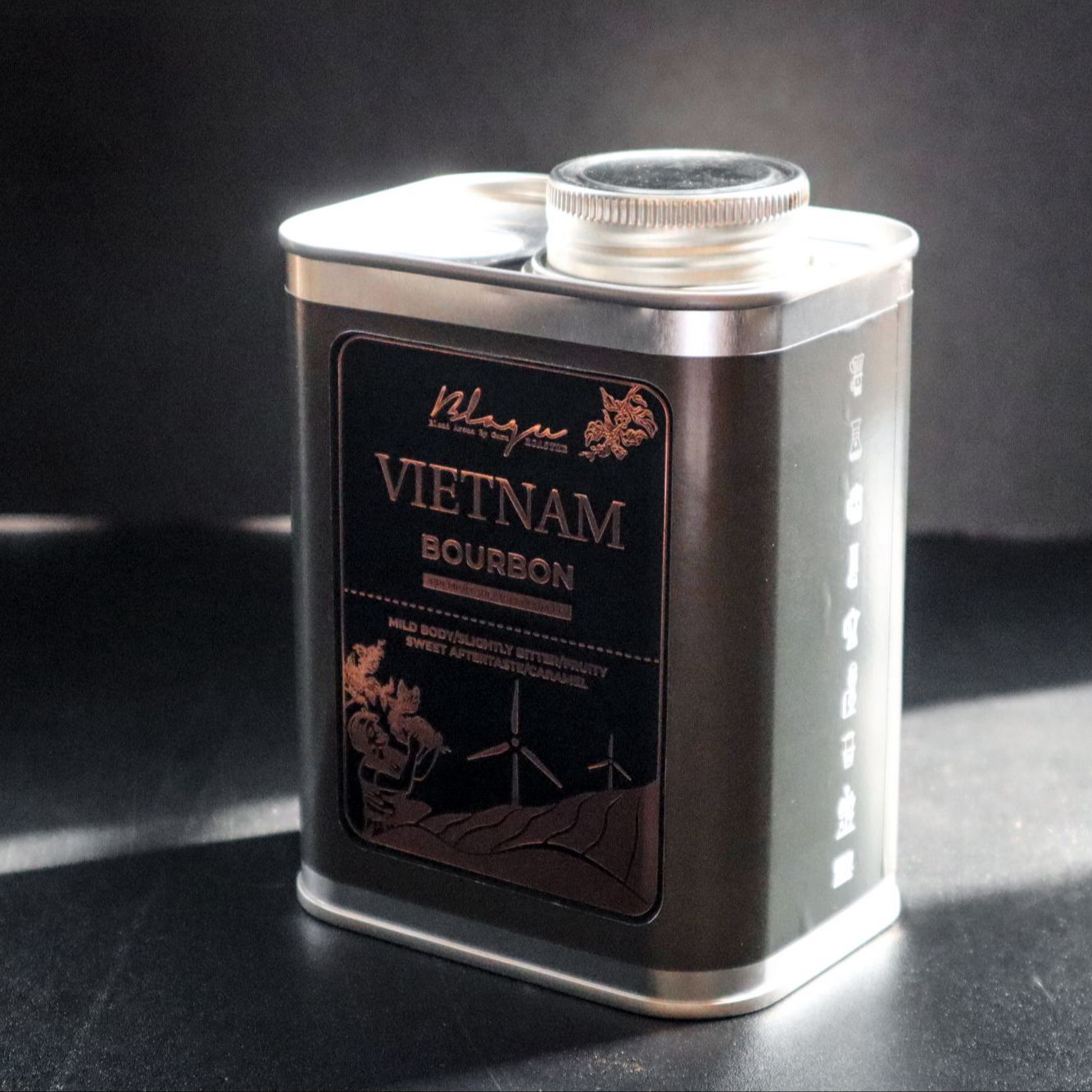 [Premium] Cà phê Blagu hạt đã rang, Bourbon Cầu Đất  Dòng Cà Phê Đặc Sản  100% Arabica - Bourbon  Medium 250g