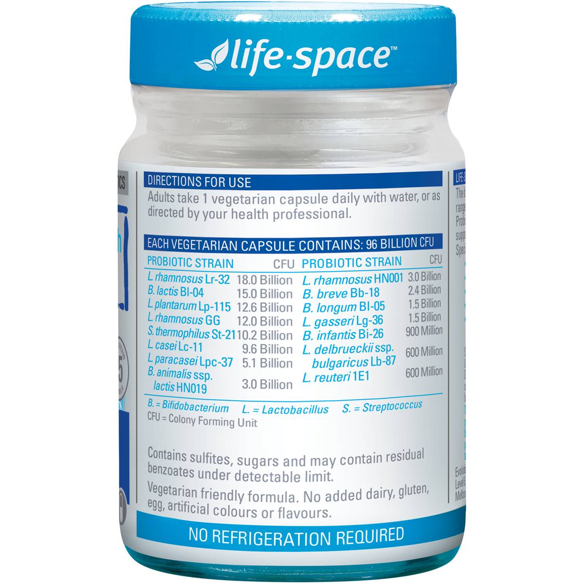 MEN LIFE SPACE TRIPLE STRENGTH PROBIOTIC 20 PACK (MEN LIFE SPACE PROBIOTIC 96 TỶ CFU 20 VIÊN)