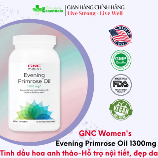 [CHÍNH HÃNG] GNC Women s Evening Primrose - Viên uống tinh dầu hoa anh thảo hỗ trợ cân bằng nội tiết, làm đẹp da thumbnail