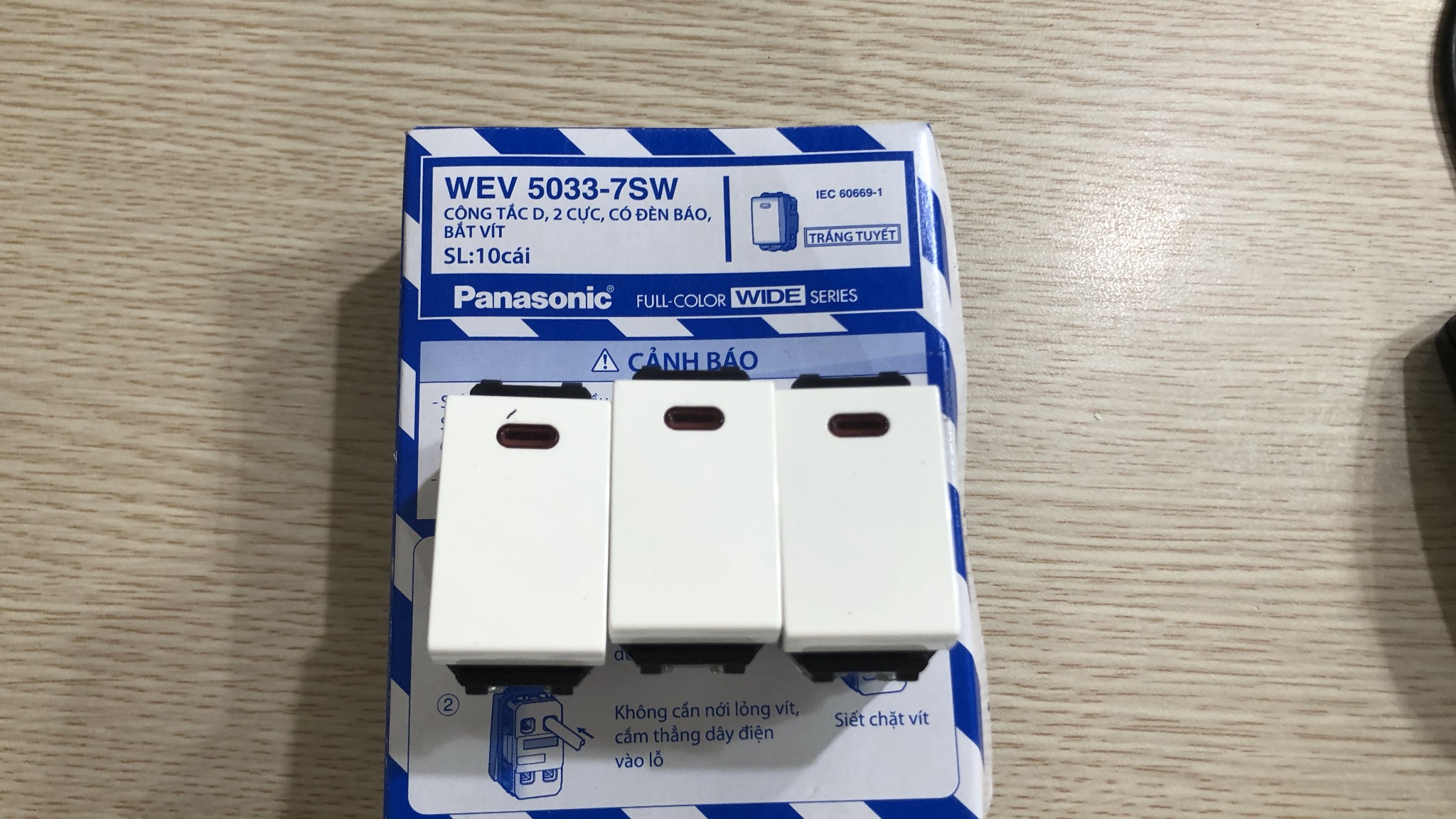 Công tắc 20a- hạt bình nóng lạnh panasonic