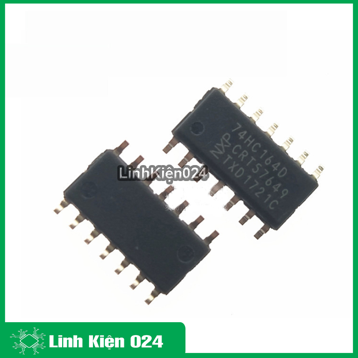 Combo 5 ic 74HC164 cổng si tốc độ cao DP16/SOP16