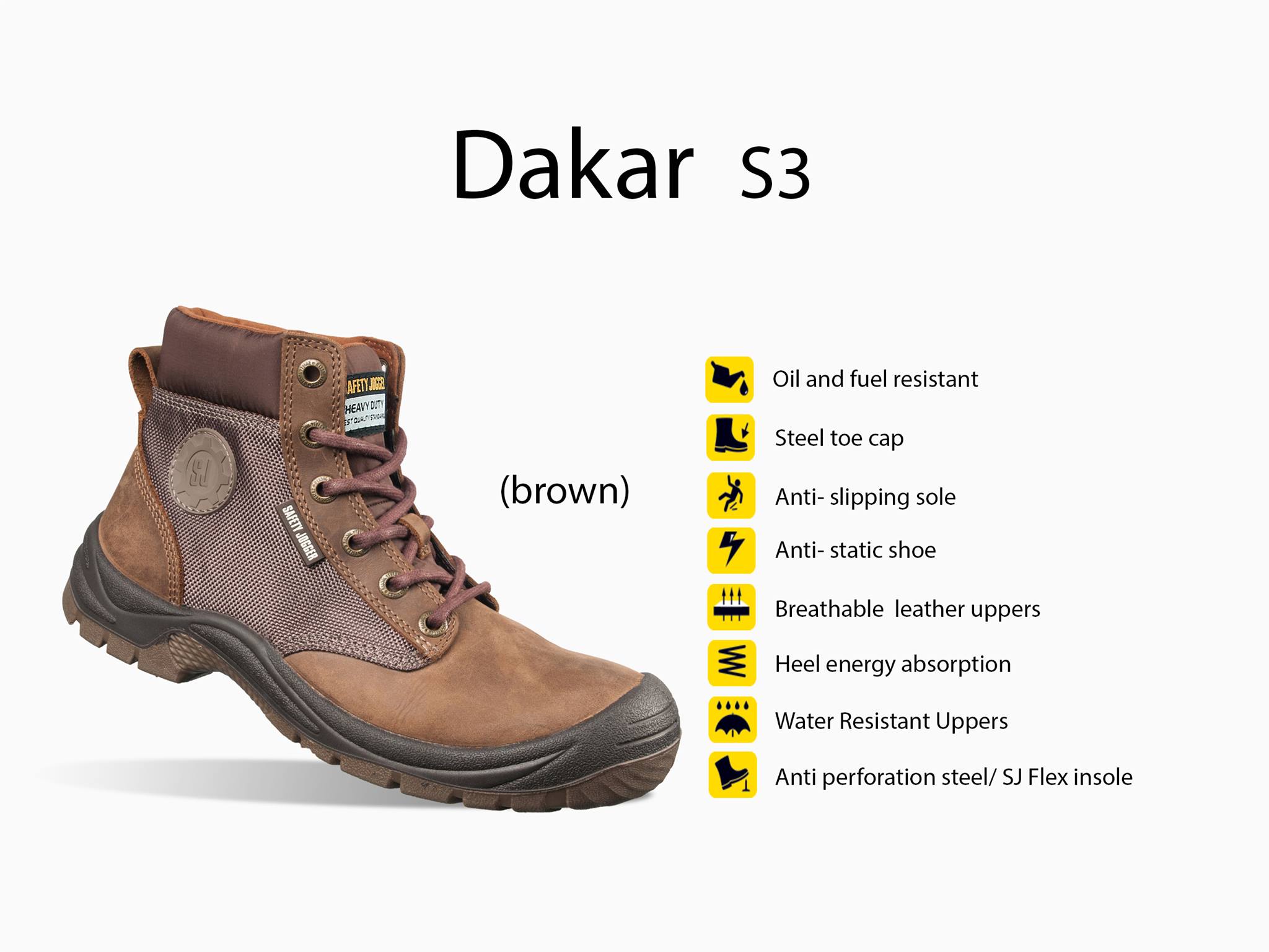 Giày Bảo Hộ Lao Động Safety Jogger Dakar 019