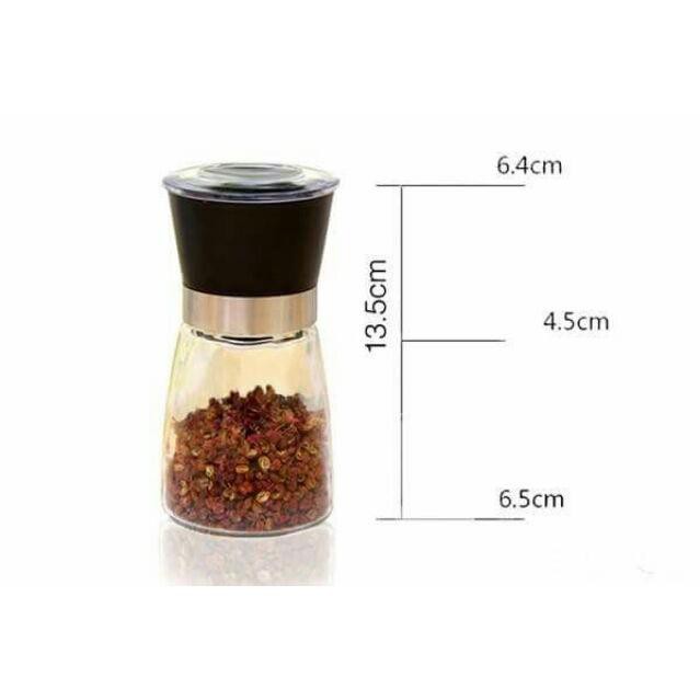 Lọ xay tiêu thủy tinh