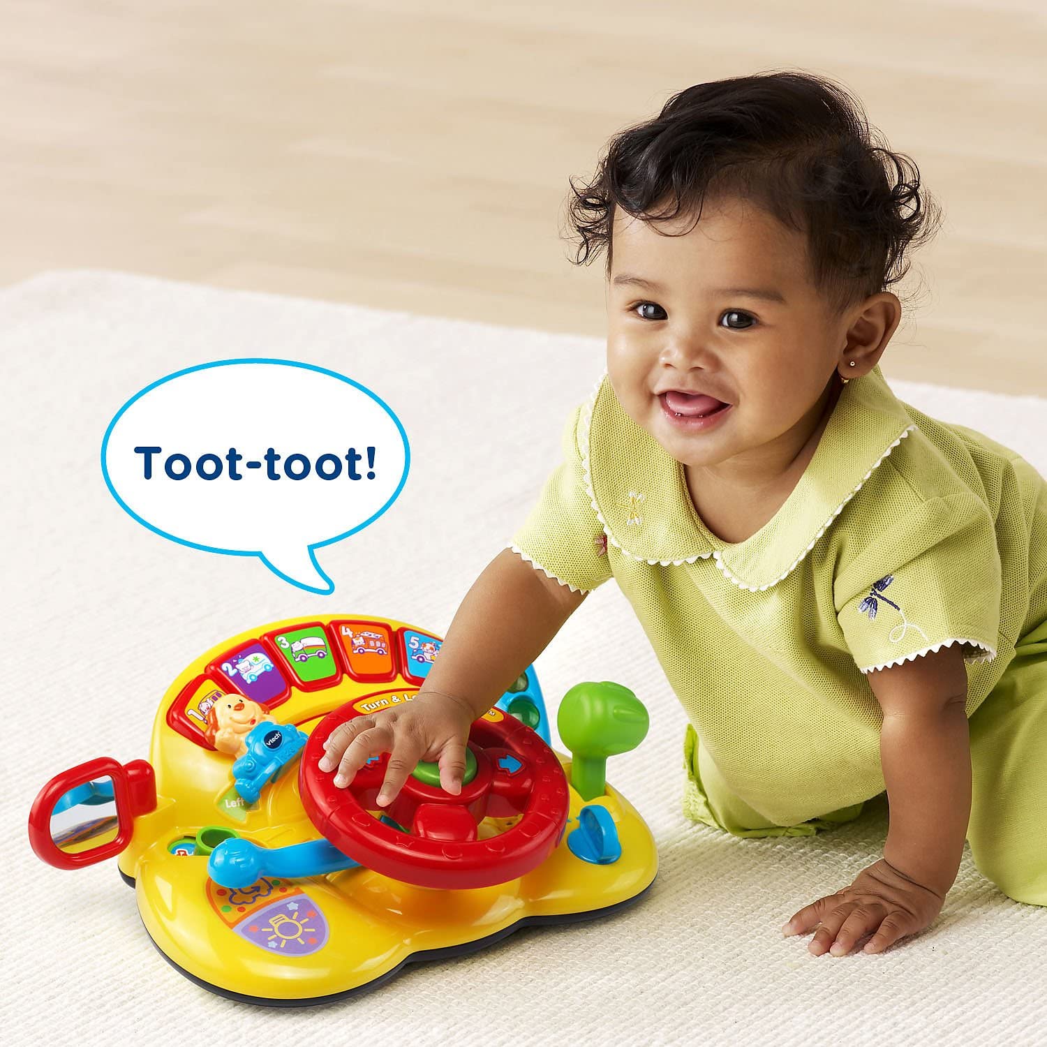 [Chính hãng] Đồ Chơi Vô Lăng Lái Xe Vtech Giúp Phát Triển Trí Não Cho Bé