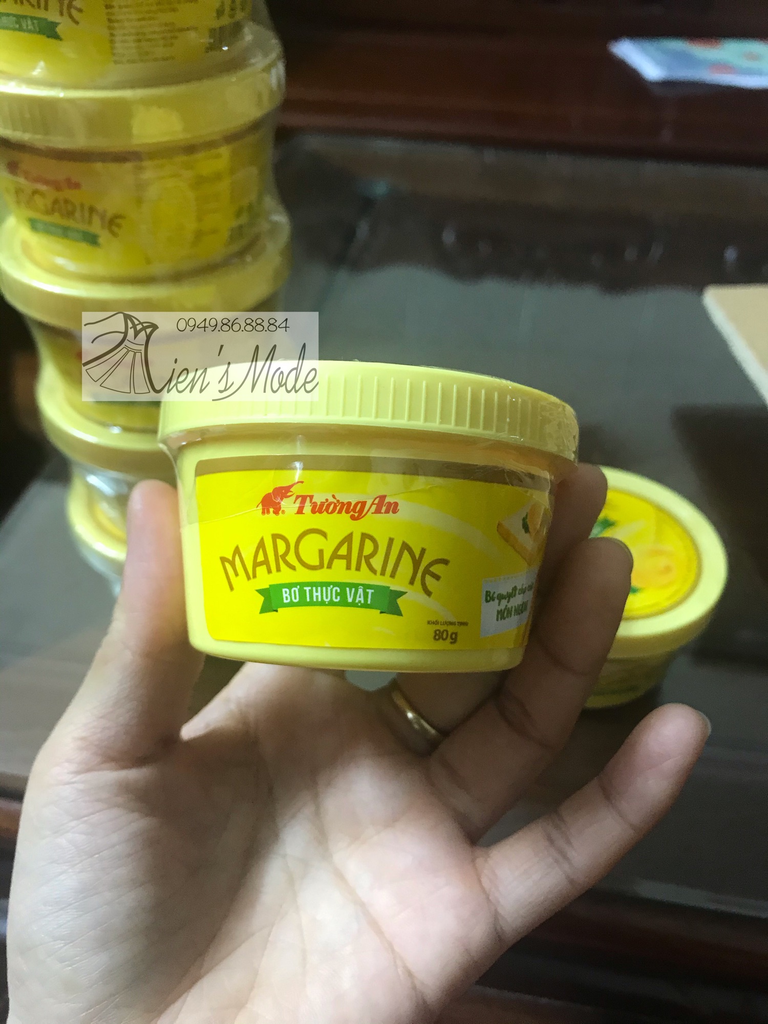 1 hộp Bơ thực vật tường An 80gr
