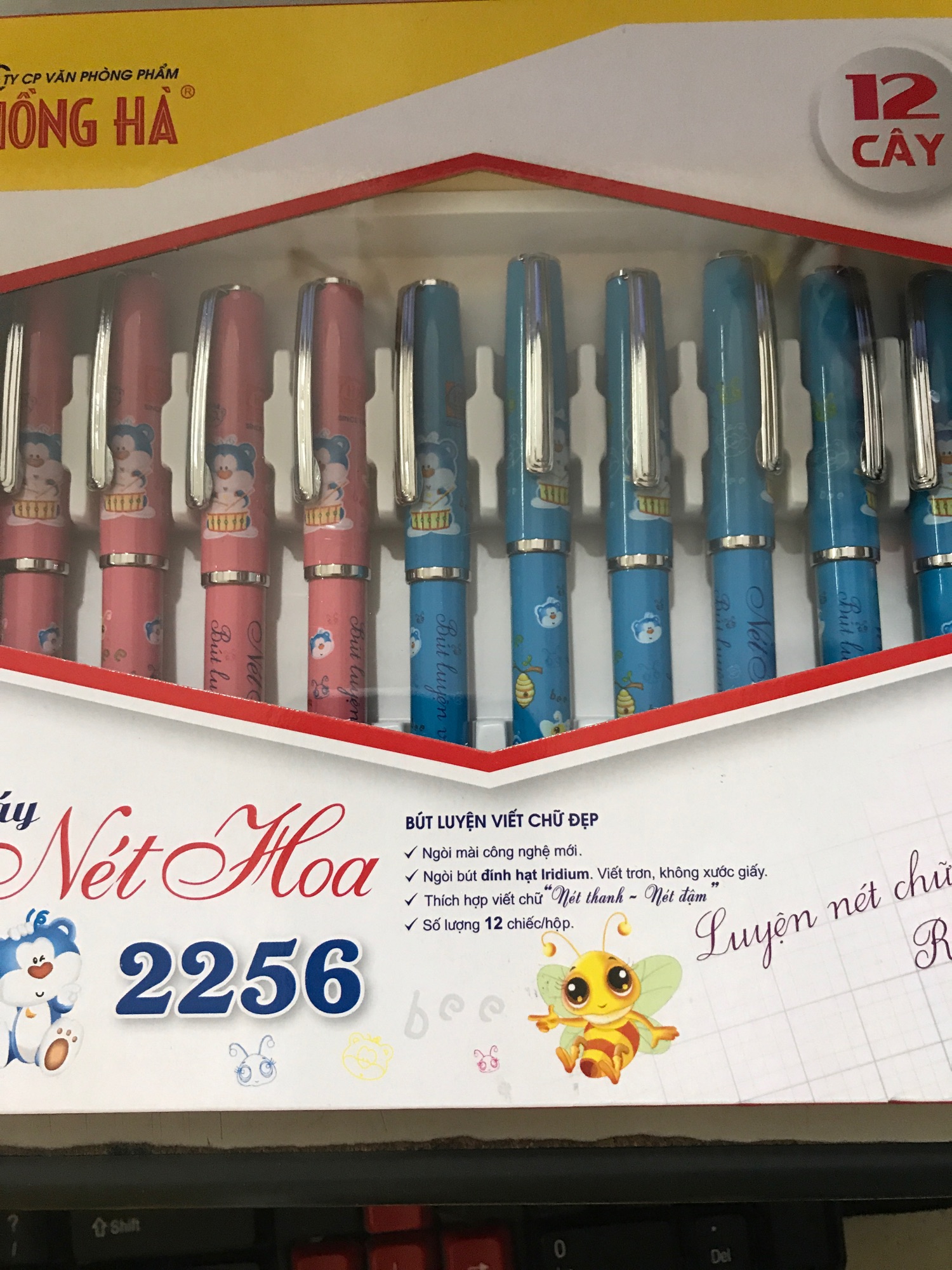 Bút máy Hồng Hà mã 2256