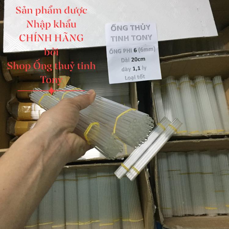 2O. Ống thủy tinh {GIÁ SỈ}