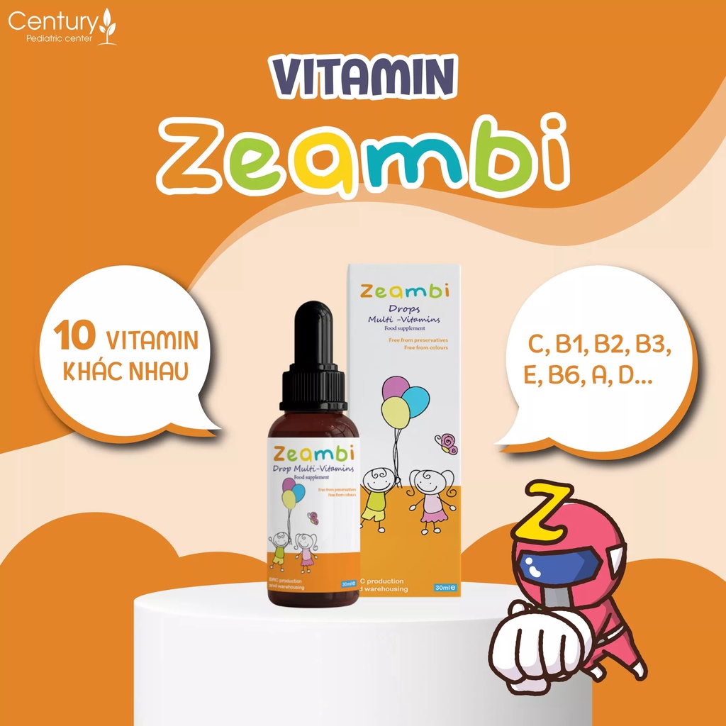 Vitamin tổng hợp Zeambi 30ml