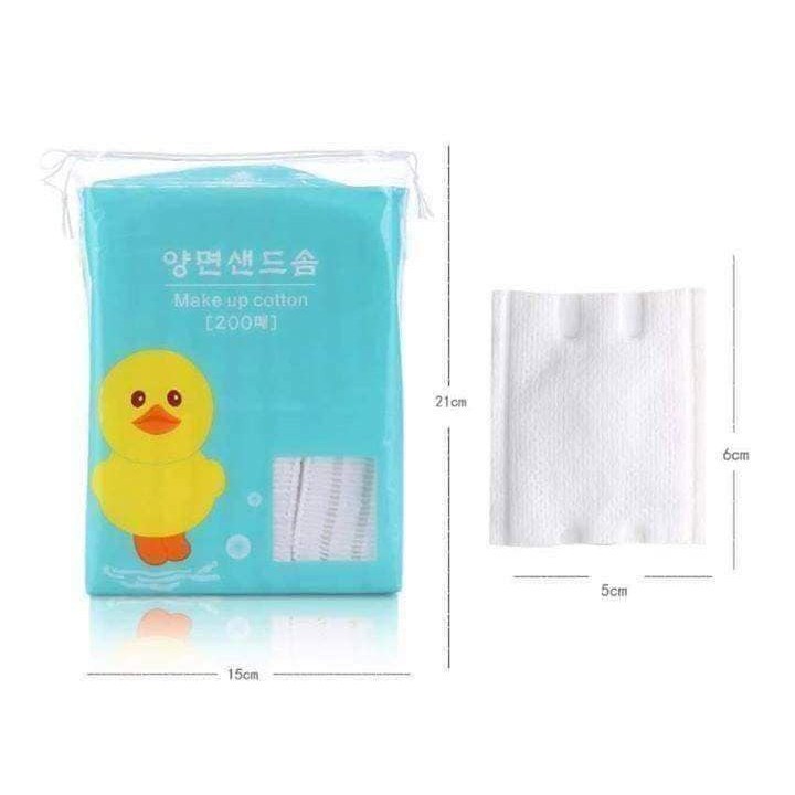 Bông TẨY TRANG Missha Make Up Cotton 200 miếng