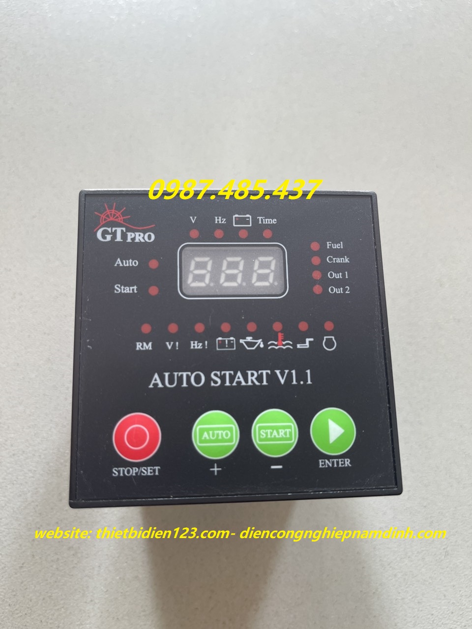 Bộ trợ đề máy phát điện - Bộ điều khiển  AUTO START V1.1