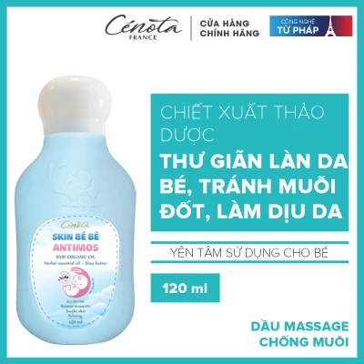 Dầu massage Cénota Skin Antimos 120ml