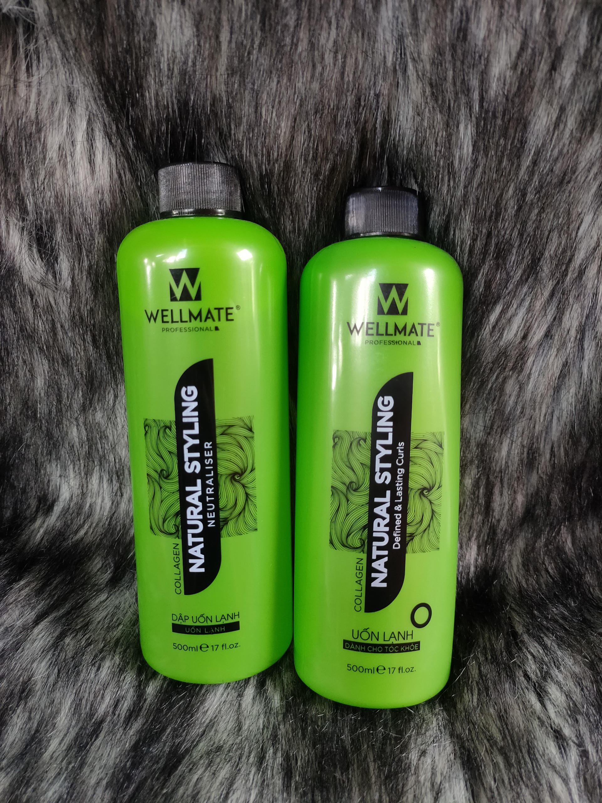 1 Chai Uốn số O uốn lạnh Wellmate 1000ml, 500ml
