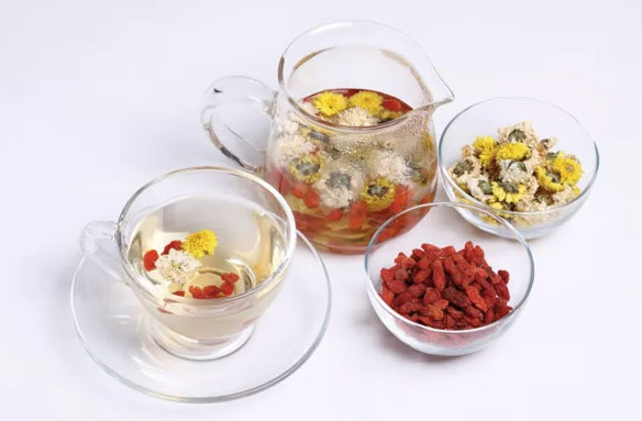 Trà hoa cúc đường phèn mật ong dạng viên (10 viên)