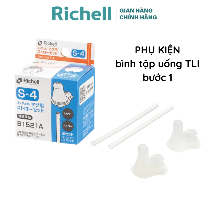 Bình tập uống RICHELL TLI bước 1 200ml | Baby