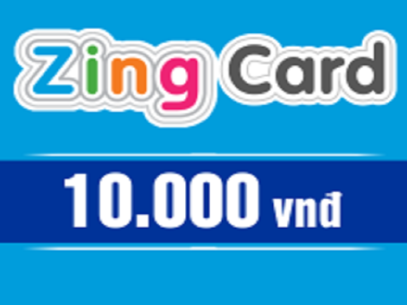 [HCM]THẺ GAME ZING 10.000 VNĐ & PHÍ CHUYỂN