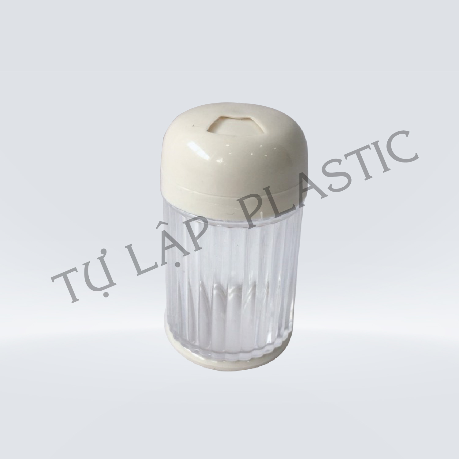 Hủ đựng Tiêu Sọc TỰ LẬP - 4.6X4.6X8.6XCM