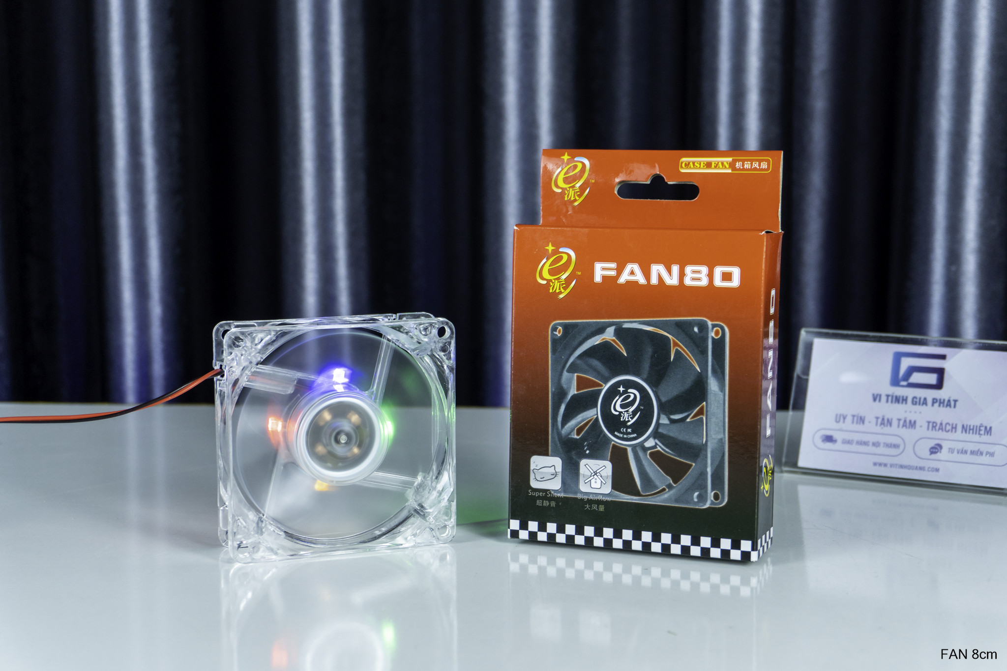 Original VSP v-08cm led fan case (8cm fan)