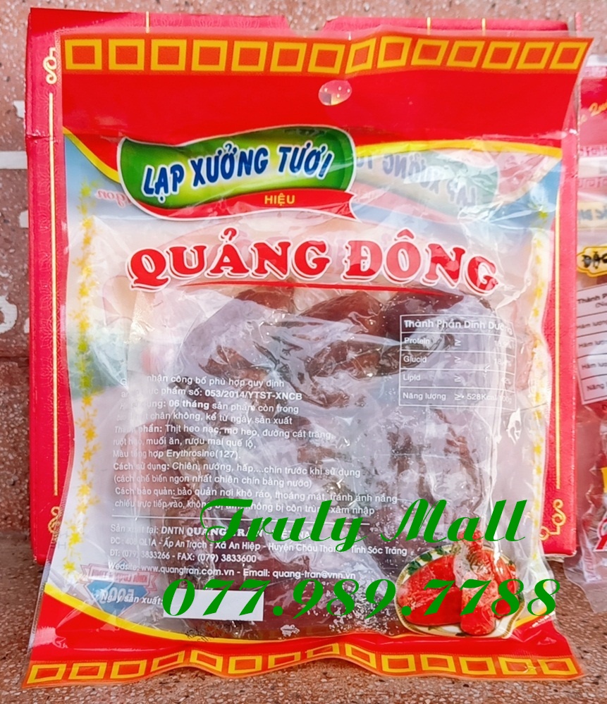 500gr Lạp Xưởng Tươi Sóc Trăng
