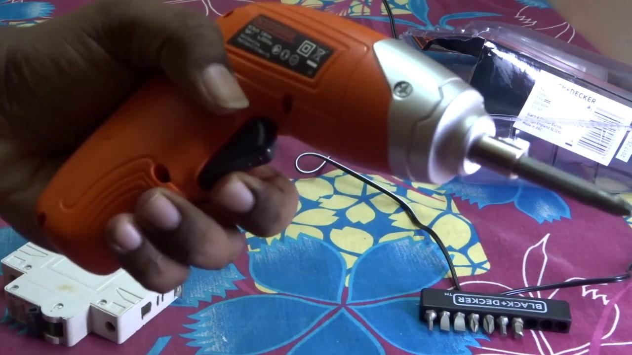 Máy vặn vít cầm tay 3.6V B&D KC3610-B1