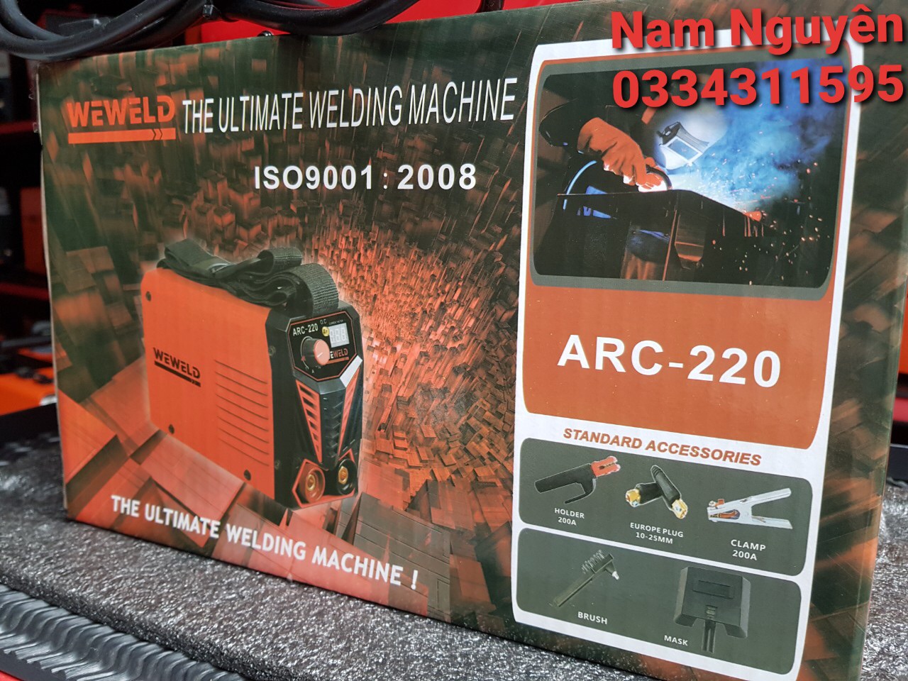 [HCM]Máy hàn MINI WEWELD ARC-220