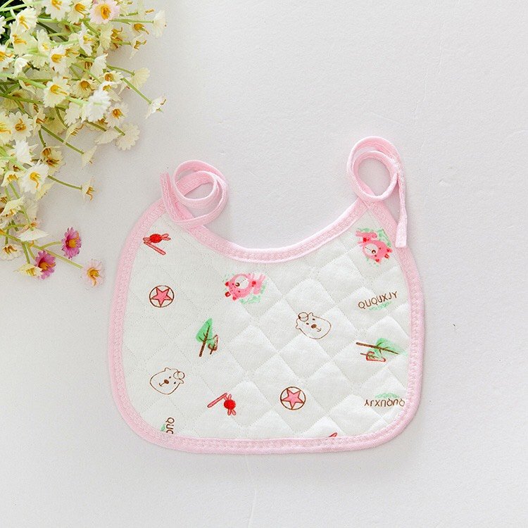 Yếm xô buộc dây , yếm cho bé ăn dặm