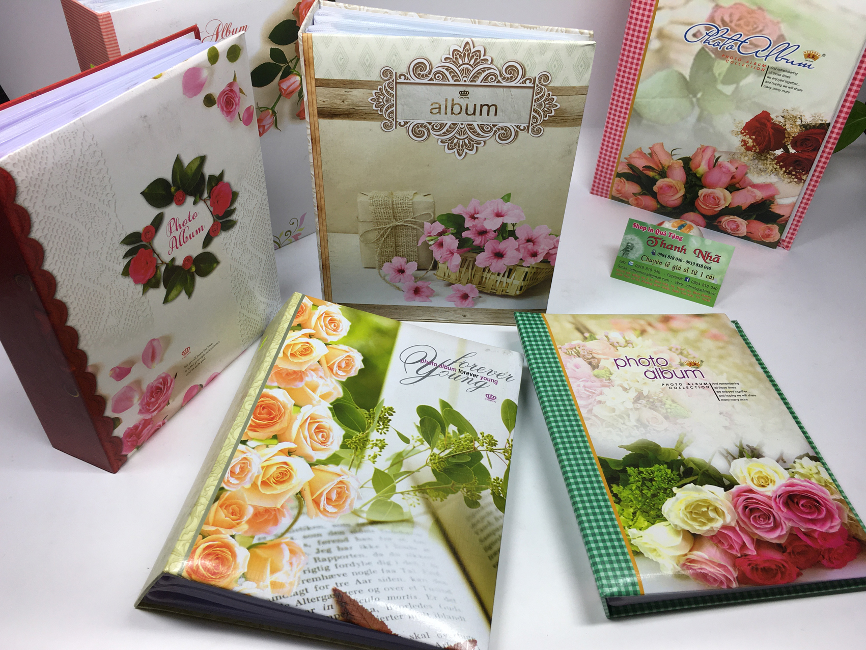 Album ảnh 10x15cm (bìa cứng)