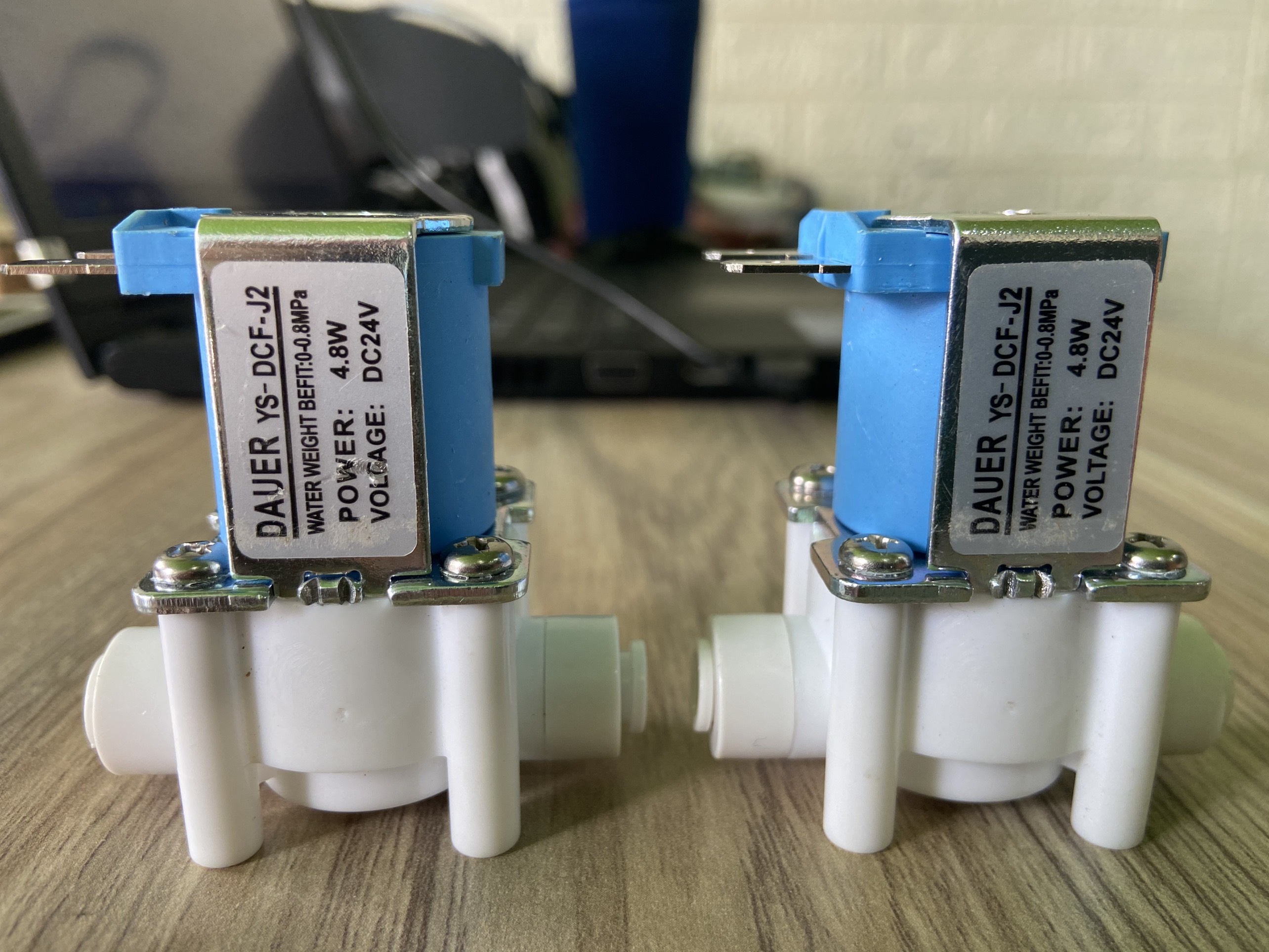 Van điện từ 24v nối nhanh của máy lọc nước ro - dùng cho tất cả cả mọi loại máy lọc nước