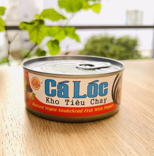 Cá lóc kho tiêu chay âu lạc 140g