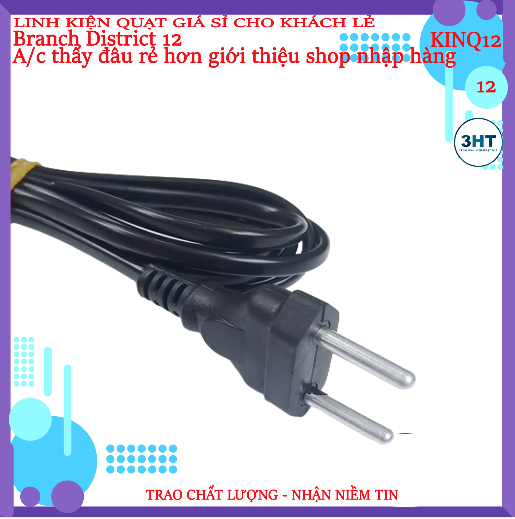 50 DÂY NGUỒN QUẠT ĐIỆN