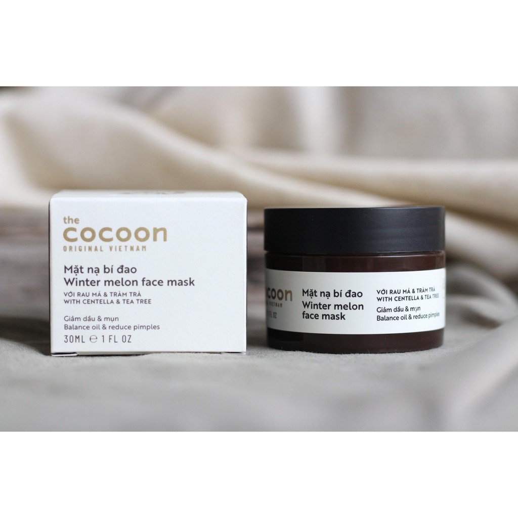 Mặt Nạ Bí Đao The Cocoon Winter Melon Face Mask 30Ml