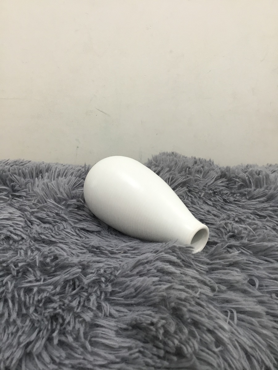 BÌNH TRẮNG BẦU 13.5 CM - GỐM SỨ VIỆT