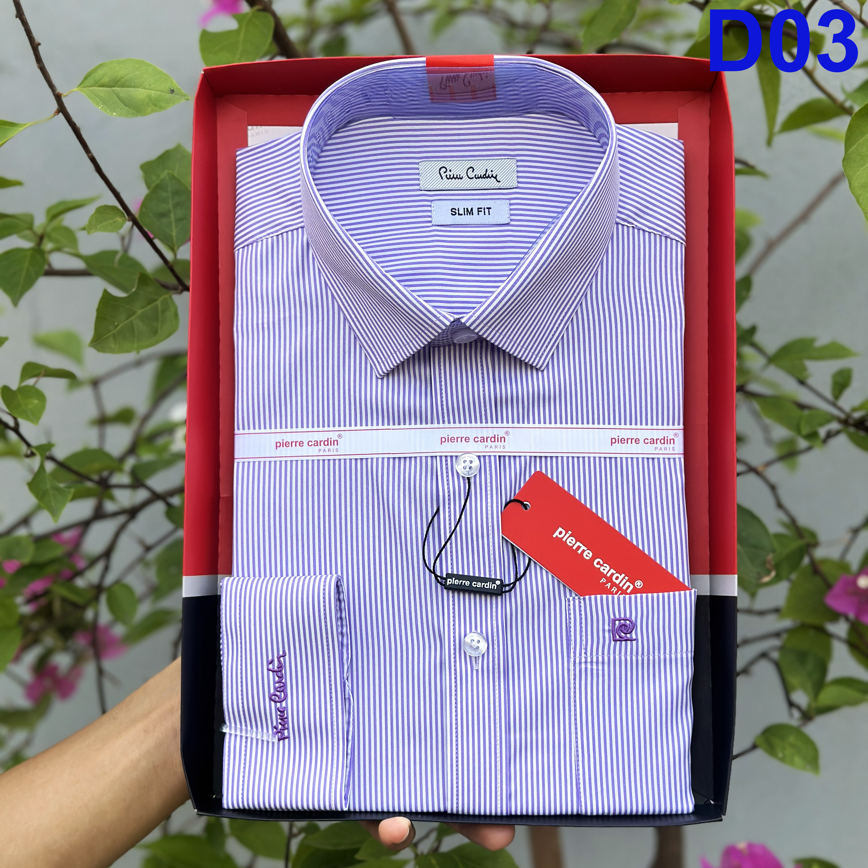 Áo sơ mi pierre cardin, áo sơ mi công sở cao cấp, áo sơ mi nam dài tay xuất xịn hàn