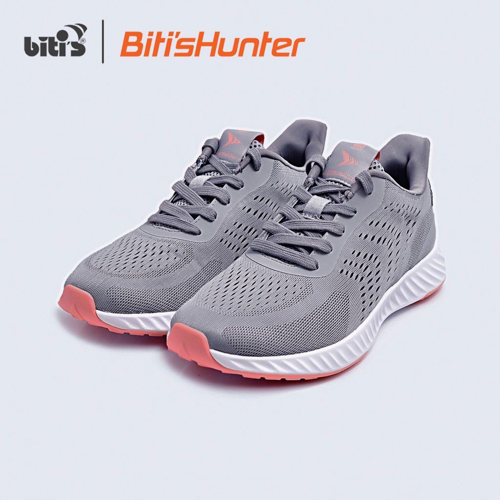 Giày thể thao nữ biti's hunter Jogging ActiveGren Grey DSWH072 XÁM