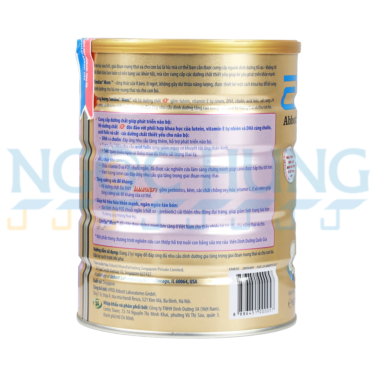 Sữa bột Abbott Similac Mom 900g